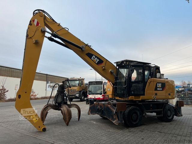 Колёсный экскаватор CATERPILLAR MH3024 / MH 3024 / Greifer / 2018 / 10.735h