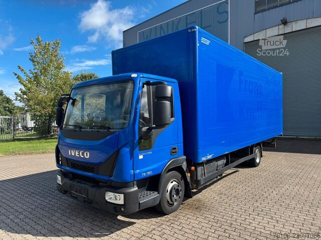 Transporter mit Koffer IVECO Eurocargo 75-160 Koffer *Klima*153.000 km *