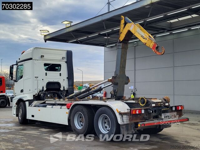 Sistema de brazo de gancho Mercedes Actros 2645 6X2 Palfinger Pallift containersyst...