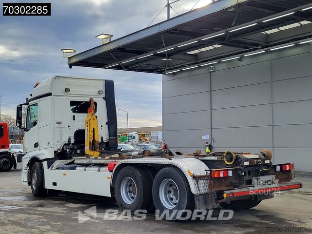 Sistema de brazo de gancho Mercedes Actros 2645 6X2 Palfinger Pallift containersyst...