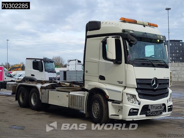 Sistema de brazo de gancho Mercedes Actros 2645 6X2 Palfinger Pallift containersyst...