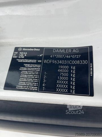 Standaard-SZM Mercedes-Benz Actros 1845 WDF9634031C008330 , 2 tanks, Fran...