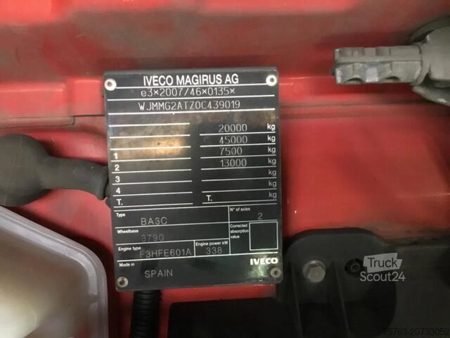 Standaard-SZM Iveco S-WAY 460 LNG - 4x2 - Retarder - Full air