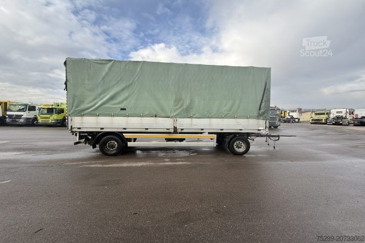 Open aanhangwagen met zeil  A 100H Plane/HB