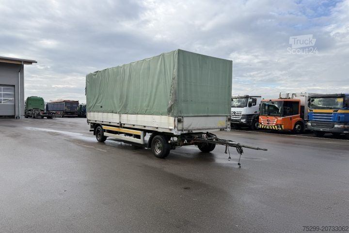 Open aanhangwagen met zeil  A 100H Plane/HB