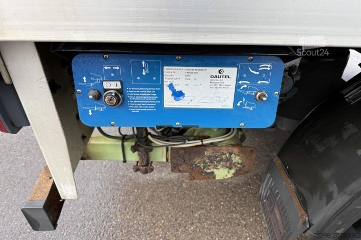 Open aanhangwagen met zeil A 100H Plane/HB