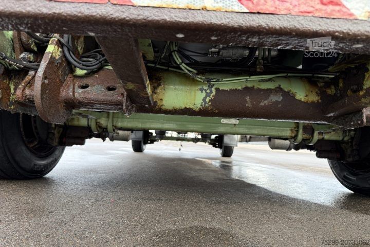 Open aanhangwagen met zeil A 100H Plane/HB