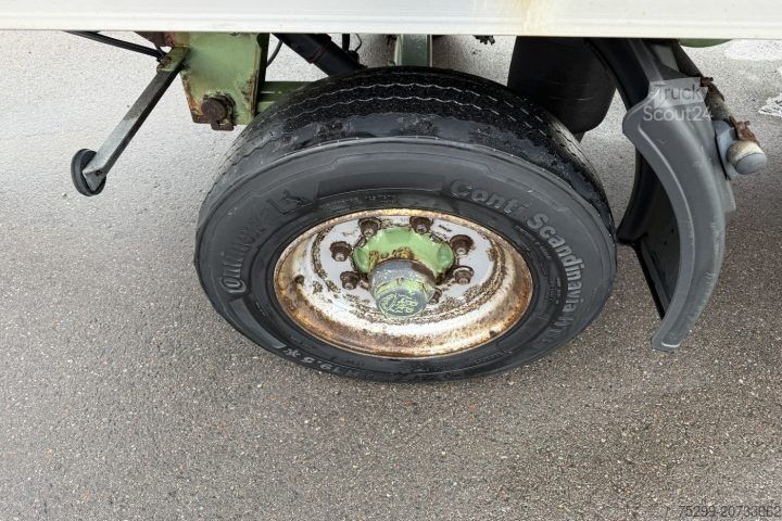 Open aanhangwagen met zeil  A 100H Plane/HB