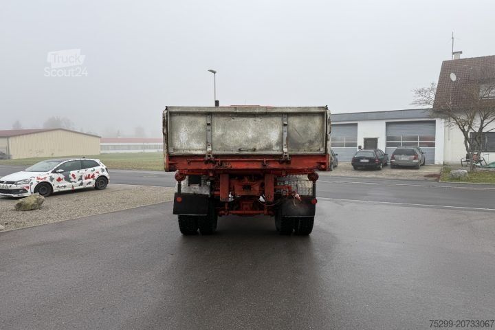 Three-sided tipper truck MAN 19.372 FA 4x4 Moser / Swiss-Vehicle
