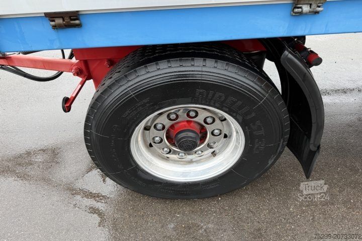 Open aanhangwagen met zeil S-ZAZ-9/18D Plane / Swiss-Vehicle