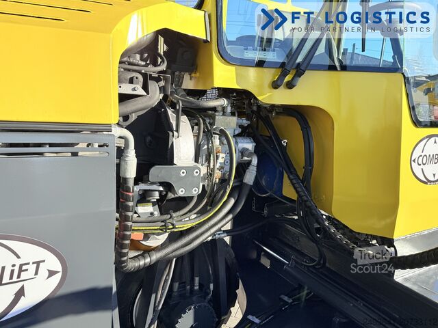 Wózek widłowy czterokierunkowy Combilift C3000XL DUPLEX SPREADER BEAM FREE LIFT