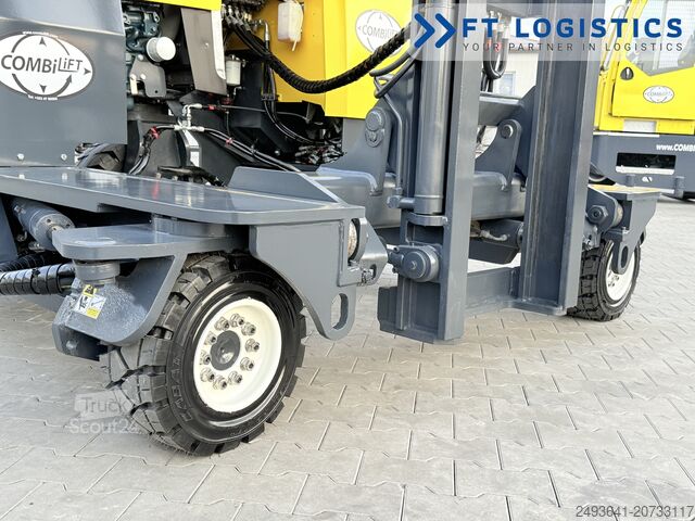 Four-way forklift Combilift C4000 DIESEL DUPLEX SPREADER BEAM CABIN