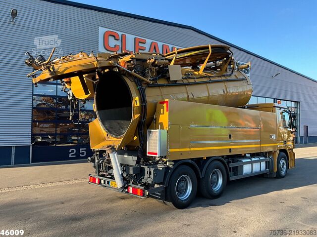 Засмукващо превозно средство Mercedes-Benz Actros 2641 Weidemann Reichhardt Combi 18m³