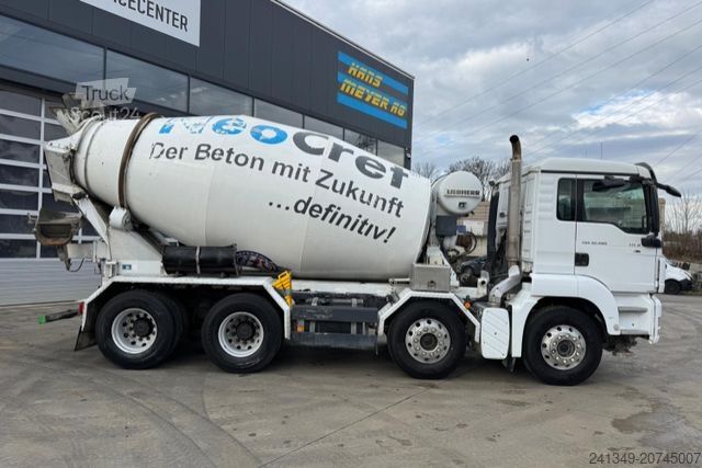 Autobetoniere MAN TGS 32.480 8x4 Liebherr 9m3