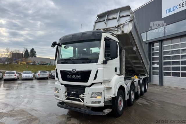 Tipper truck MAN TGS 41.480 10x4 2S Moser