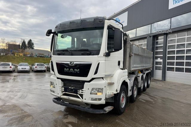 Tipper truck MAN TGS 41.480 10x4 2S Moser