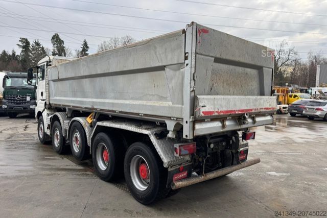 Tipper truck MAN TGS 41.480 10x4 2S Moser