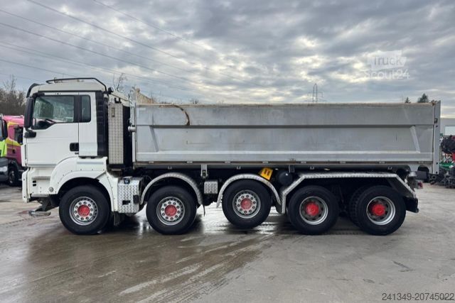 Tipper truck MAN TGS 41.480 10x4 2S Moser