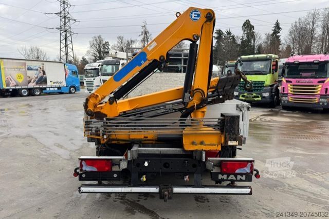 Γερανός τοποθετημένος σε φορτηγό MAN TGL 12.250 Effer 35/3