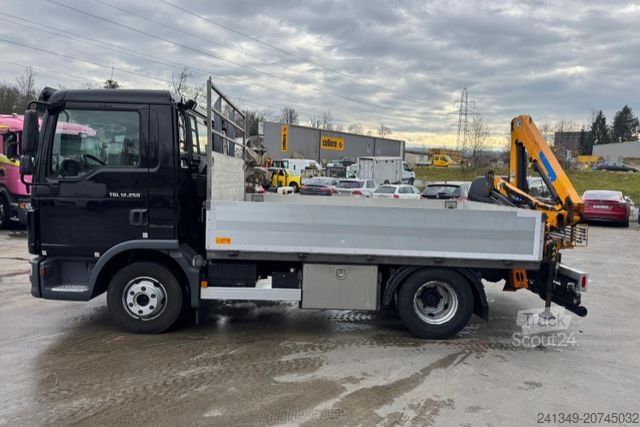 Γερανός τοποθετημένος σε φορτηγό MAN TGL 12.250 Effer 35/3