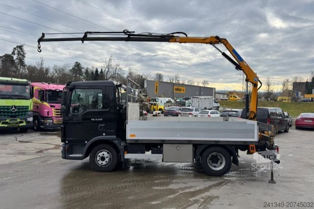 Γερανός τοποθετημένος σε φορτηγό MAN TGL 12.250 Effer 35/3