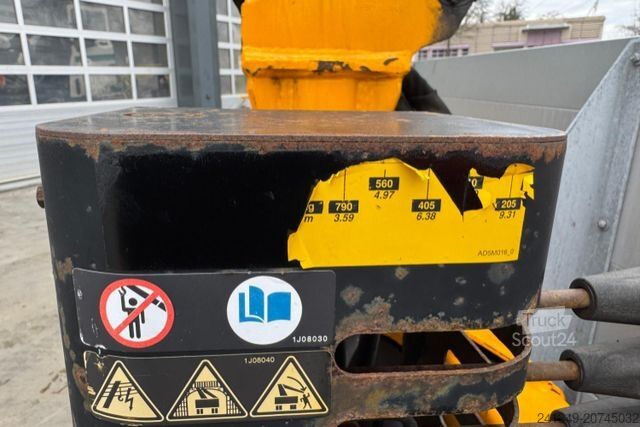 Γερανός τοποθετημένος σε φορτηγό MAN TGL 12.250 Effer 35/3