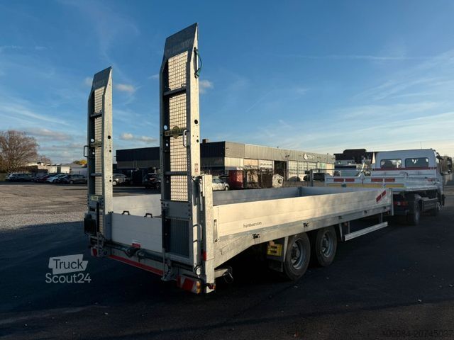 Ρυμουλκούμενο χαμηλού φορτίου HUMBAUR HBT 116225 BS Schräg 9 Tonnen Nutzlast Rampen