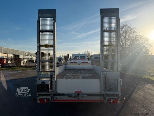 Ρυμουλκούμενο χαμηλού φορτίου HUMBAUR HBT 116225 BS Schräg 9 Tonnen Nutzlast Rampen