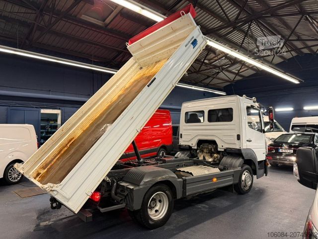 Furgão basculante MERCEDES-BENZ Atego 818 Meiller 3 Seiten Kipper 2xAHK Kipphydr