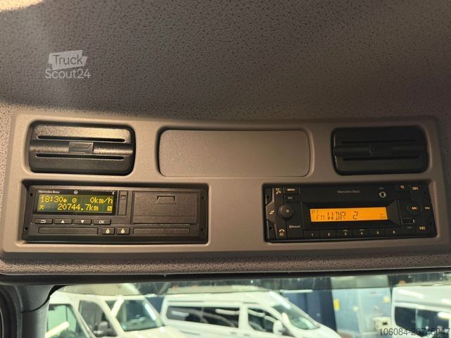 Carrinha basculante trilateral MERCEDES-BENZ Atego 818 Meiller 3 Seiten Kipper 2xAHK Kipphydr