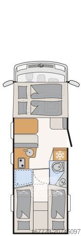 Integrirani avtodom DETHLEFFS Trend I 7057 EB