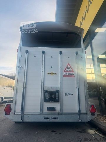 Horse transport trailer HUMBAUR Areion Pure 2,4 t. 2 Pferdeanhänger ALU