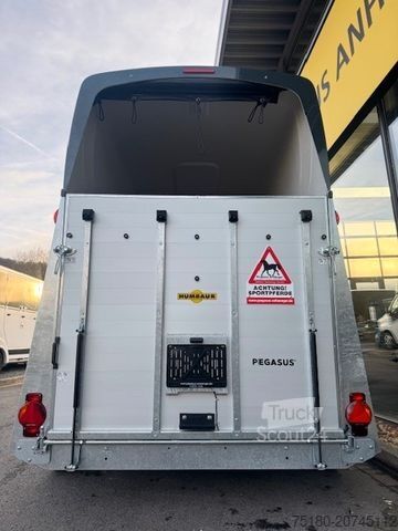 Horse transport trailer HUMBAUR Pegasus 2 Pferdeanhänger 2,4t Neu ALU DS-Klappe