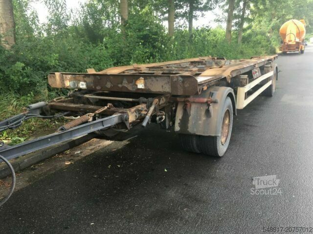 Transport kontenerów Meiller K18 ZL5 Deutsches Fahrzeug