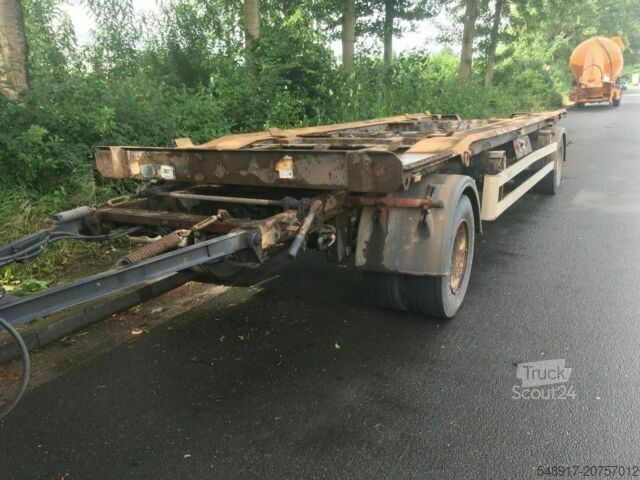 Transport kontenerów Meiller K18 ZL5 Deutsches Fahrzeug