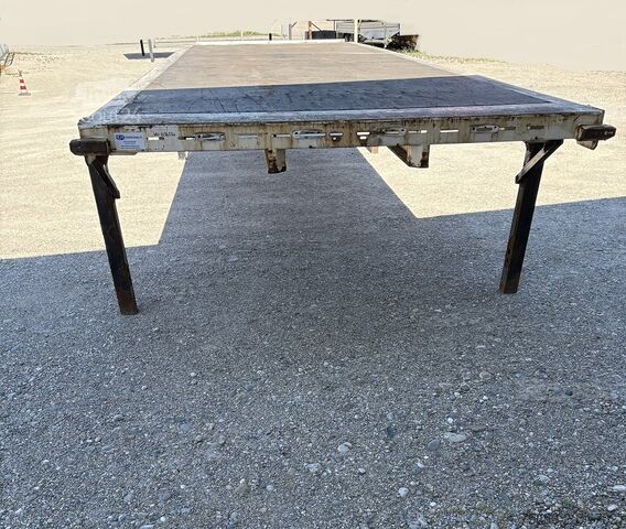 Ładownia wymienna z platformąWechselbrücke z platformąŚwiadoma nadbudowa z platformąWechselbrücke z Krone Plattform 7,82m Multilockaußenrahmen