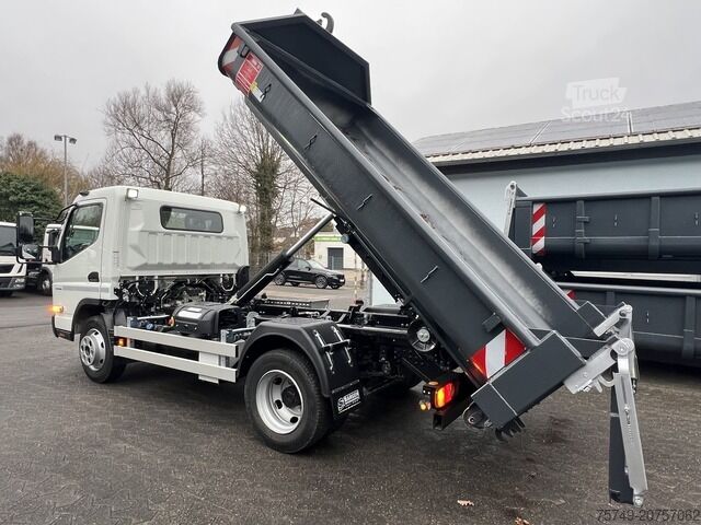 Telehoist kamion sa kukom za kontejnere Fuso Fuso Canter 7C18 City Abrollkipper AHK Hooklift