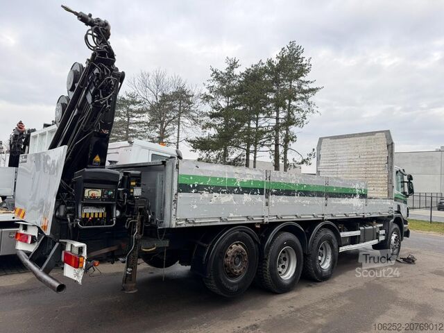 Camião-grua Scania P380 8x4 TRIDEM BAUSTOFF + KRAN HIAB 166 ES-5 H...