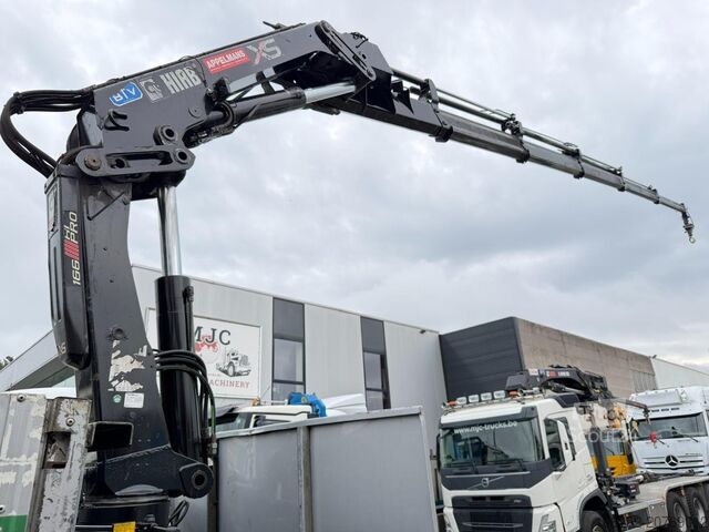 Camião-grua Scania P380 8x4 TRIDEM BAUSTOFF + KRAN HIAB 166 ES-5 H...