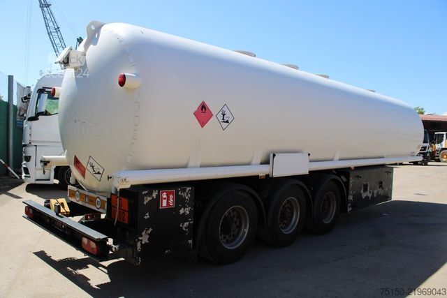 Semirimorchio cisterna SCHRADER Diesel/Benzin PUMPE + PEILSTAB Nr.: 789