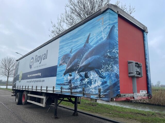 Bâché à rideaux latéraux Happy Trailer OR 35-220 Citytrailer / 11.60 M / 2T D`Hollandi...