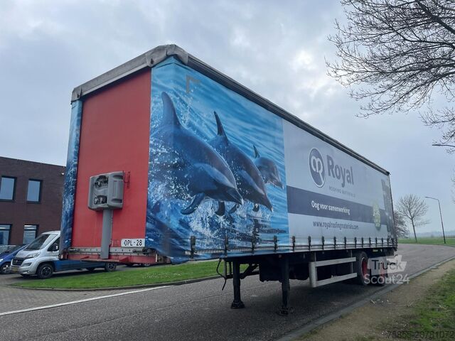 Bâché à rideaux latéraux Happy Trailer OR 35-220 Citytrailer / 11.60 M / 2T D`Hollandi...