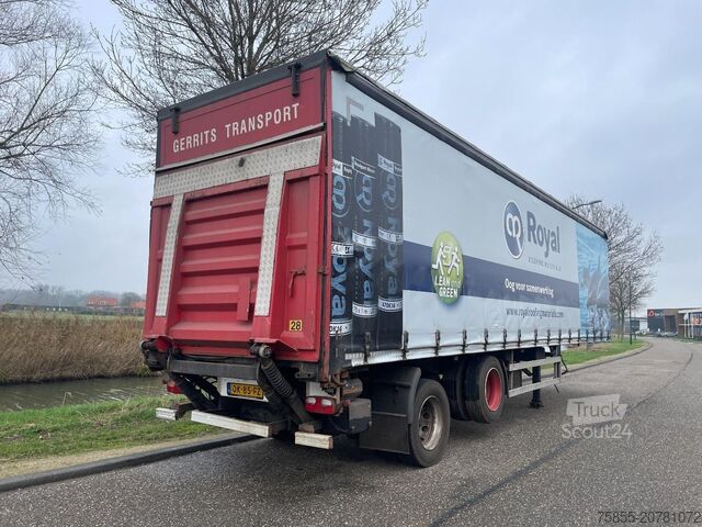 Bâché à rideaux latéraux Happy Trailer OR 35-220 Citytrailer / 11.60 M / 2T D`Hollandi...