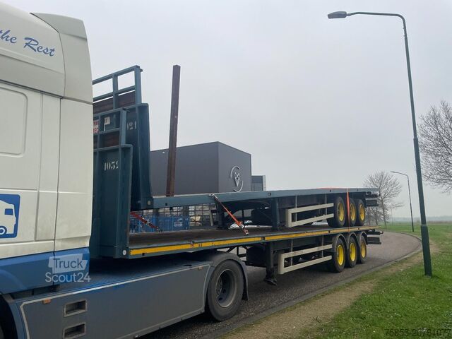 Platte bak Haan OPL45 Heavy Duty (45Ton) / Rungen-Potholes /BPW...