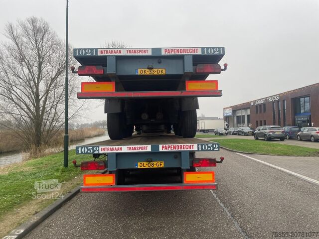 Platte bak Haan OPL45 Heavy Duty (45Ton) / Rungen-Potholes /BPW...