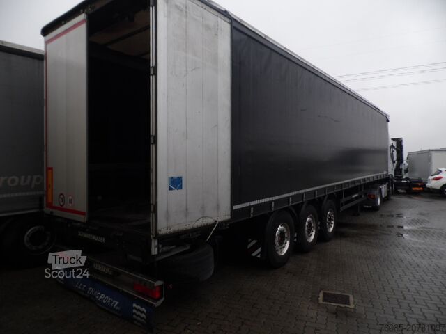 Semi-remorque bâchée Schwarzmüller S1