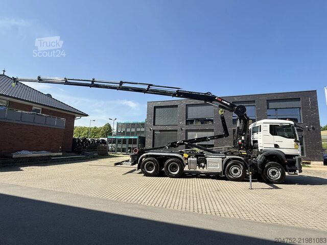 Hakenarmsystem MAN TGS 35.520  TGS 35.520 8x4  Abrollkipper + Kran...