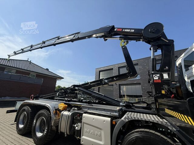 Hakenarmsystem MAN TGS 35.520  TGS 35.520 8x4  Abrollkipper + Kran...
