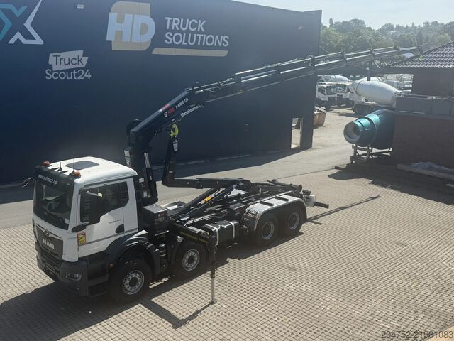 Hakenarmsystem MAN TGS 35.520  TGS 35.520 8x4  Abrollkipper + Kran...