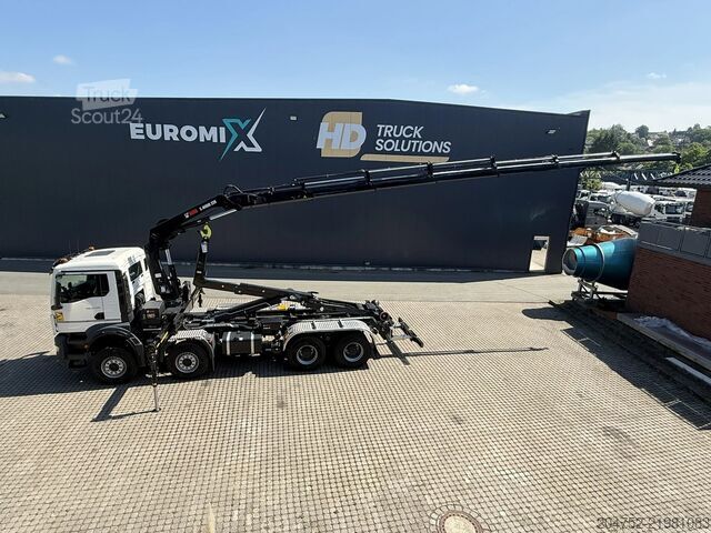 Hakenarmsystem MAN TGS 35.520  TGS 35.520 8x4  Abrollkipper + Kran...